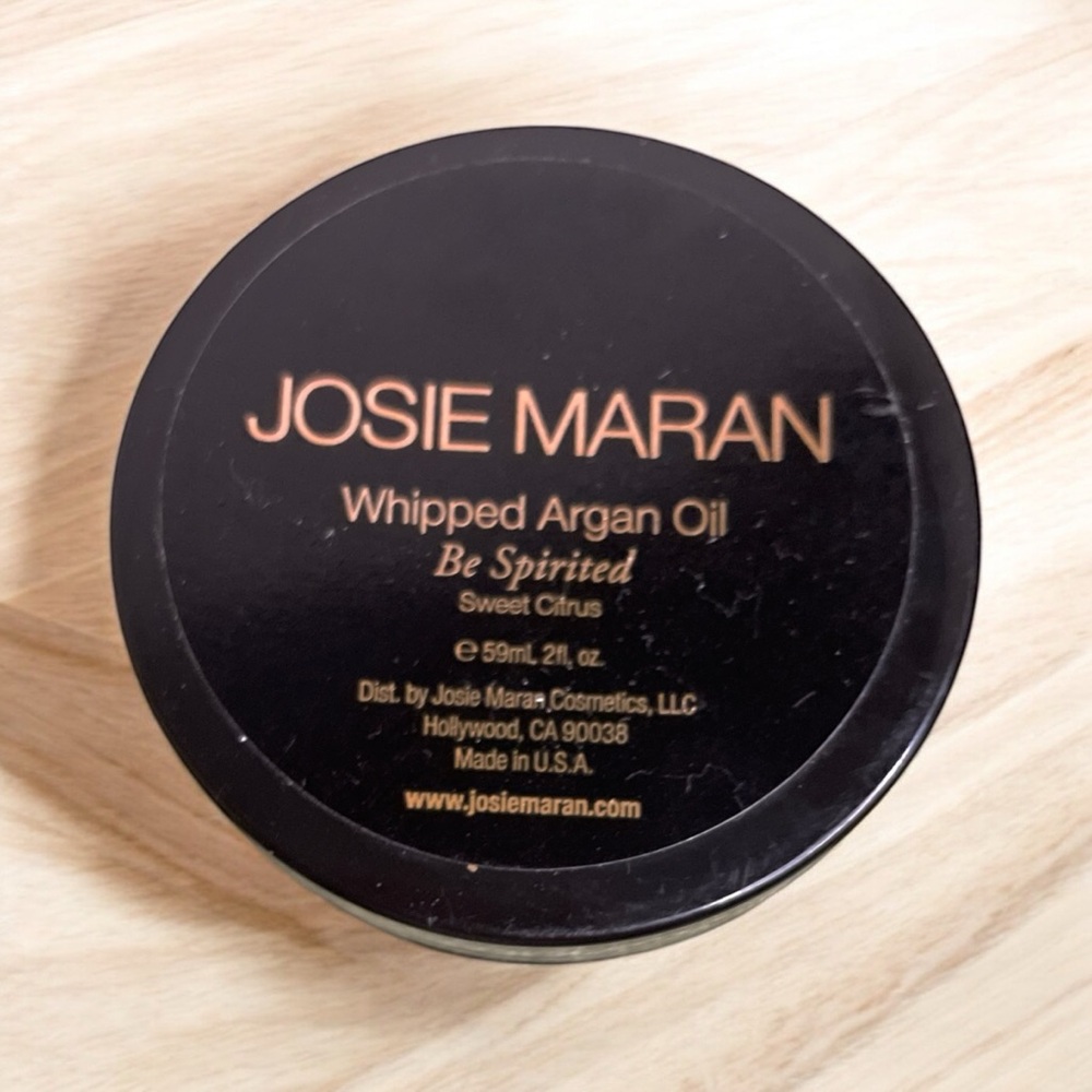 Josie Maran Whipped Argan Oil BE SPIRITED SWEET CITRUS 🍊